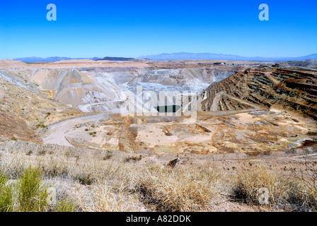 Mine à ciel ouvert dans le sud de l'Arizona Banque D'Images