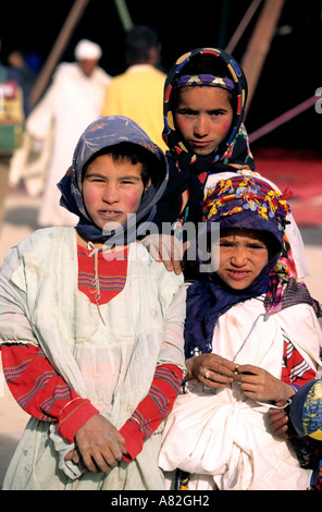 Le Maroc, le Haut Atlas, Imilchil, Moussem de mariage (festival) Banque D'Images