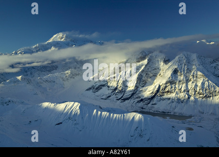 Mt. Mckinley, Denali NP, Alaska, USA Banque D'Images