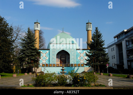 L'Iman Ali mosquée à la 'belle vue' dans le quartier de Uhlenhorst. Banque D'Images