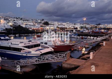 Puerto del Carmen, Lanzarote, îles Canaries, Espagne Banque D'Images