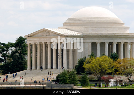 Thomas Jefferson Memorial à Washington D C Banque D'Images