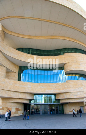 Le National Museum of the American Indian à Washington D C Banque D'Images