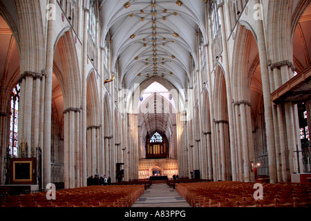 York Minster Banque D'Images