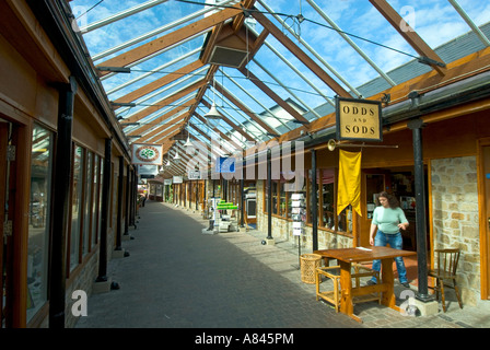 Great Torrington, Devon, Angleterre. Le marché de pannier, construit en 1842. Banque D'Images