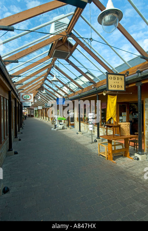 Great Torrington, Devon, Angleterre. Le marché de pannier, construit en 1842. Banque D'Images