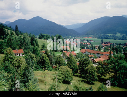 L'Allemagne. La Bavière. Sommaire des Reit im Winkel village. Banque D'Images