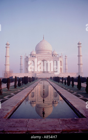 Billet Inde Agra Taj Mahal Banque D'Images