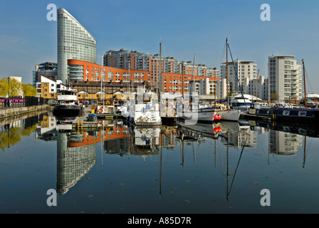 Dock Poplar Canary Wharf, London, United Kingdom Banque D'Images