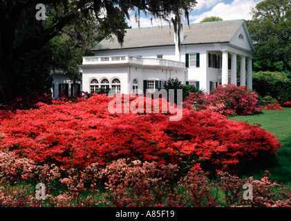 Caroline du Nord s'antebellum Orton Plantation House près de Wilmington Banque D'Images