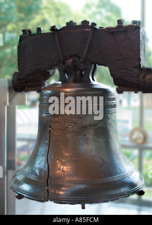 Liberty Bell, Independence Hall National Park, Philadelphie, Pennsylvanie, USA Banque D'Images