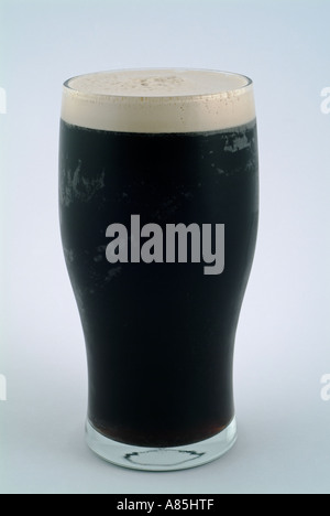 Pinte de Stout Banque D'Images