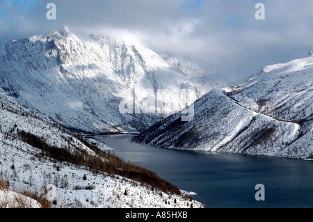 Coldwater Lake vue de Coldwater Lake Mont Saint Helens Observatoire National Monument Banque D'Images