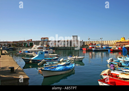 PUERTO de Mogan. GRAN CANARIA. Île des Canaries. L'EUROPE Banque D'Images