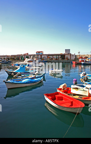 PUERTO de Mogan. GRAN CANARIA. Île des Canaries. L'EUROPE Banque D'Images