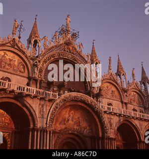 Piazza San Marco Venise Italie Banque D'Images