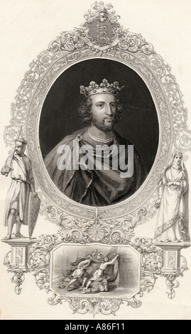 Henry III d'Angleterre, 1207- 1272. Roi d'Angleterre Banque D'Images