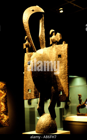 Senoufo Mali Côte d'Ivoire Africa African Museum Banque D'Images