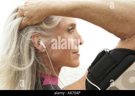 Portrait of a young woman. Banque D'Images