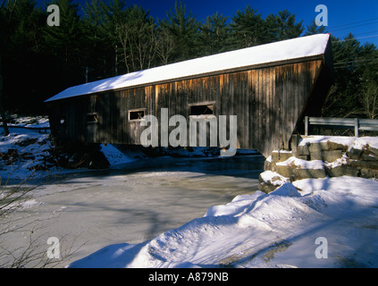 Pont couvert du New Hampshire New England USA NH Banque D'Images