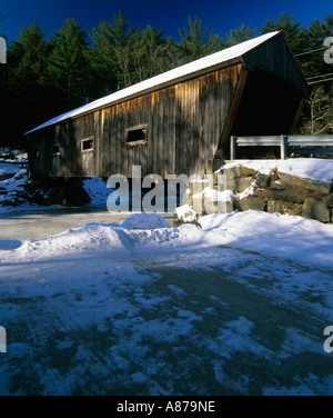 Pont couvert du New Hampshire New England USA NH Banque D'Images