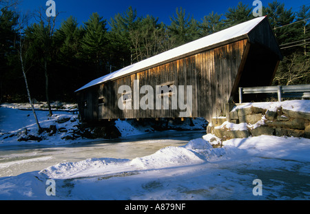 Pont couvert du New Hampshire New England USA NH Banque D'Images