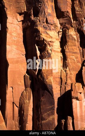 Zion National Park United States of America rocks Banque D'Images