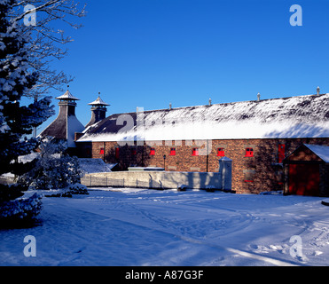 La Distillerie de Bushmills dans le comté d'Antrim en Irlande du Nord Banque D'Images