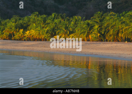Playa Carrillo nr Sumara Péninsule de Nicoya Guanacaste Costa Rica Banque D'Images