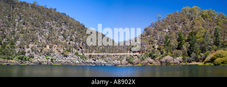 Cataract Gorge en Tasmanie Banque D'Images