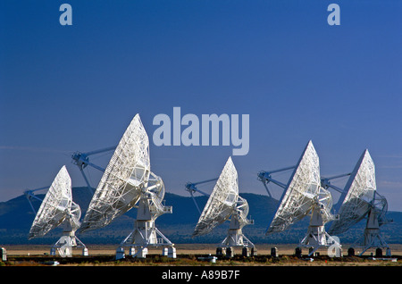 USA New Mexico Socorro Very Large Array mondes plus grand radiotélescope VLA Banque D'Images