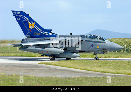 RAF Anniversaire Panavia Tornado Gr4 No 14 de l'Escadron l'Escadron Lossiemouth Banque D'Images