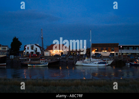 L'Harbour Inn Woodbridge Suffolk angleterre Europe Banque D'Images