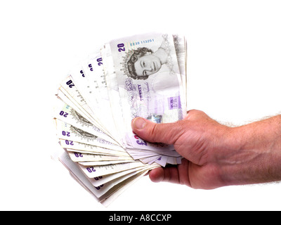 Fist Full of Money Banque D'Images