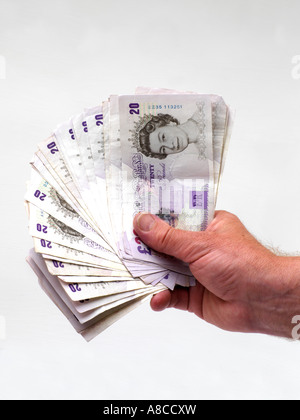 Fist Full of Money Banque D'Images