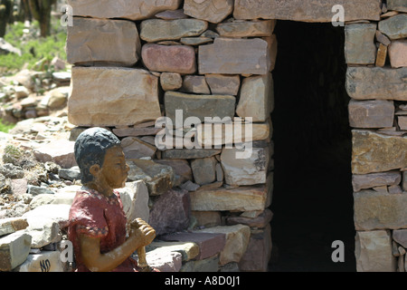 Pucara de Tilcara. Des ruines indiennes à Jujuy Argentine Amérique du Sud Banque D'Images