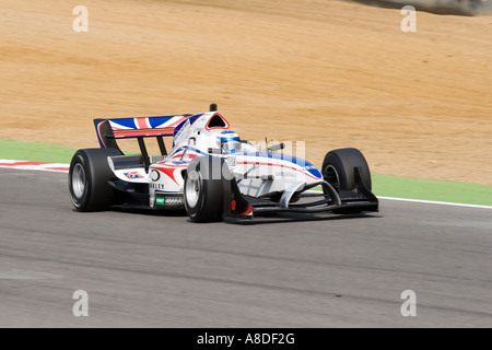 Grande-bretagne l'équipe à l'A1 GP Brands Hatch, Avril 2007 Banque D'Images