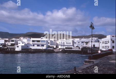 ARRIETA. LANZAROTE. Canaries EUROPE Banque D'Images