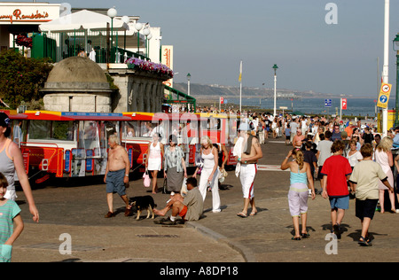 Front de mer de Bournemouth Dorset England UK Banque D'Images