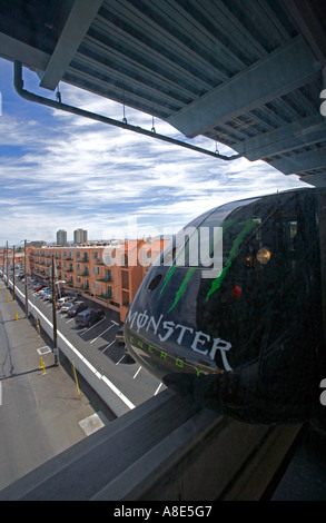 Service de monorail station 'Monster' - 'Las Vegas' Banque D'Images