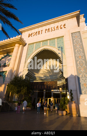 Las Vegas Nevada - Desert Passage façade Banque D'Images