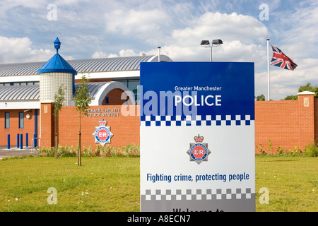 Stockport Cheshire Cheadle Heath nouvelle station de police Banque D'Images