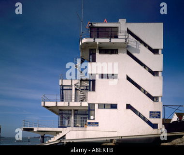 Royal Corinthian Yacht Club, Burnham-on-Crouch, Essex., 1931. Architecte : Joseph Emberton Banque D'Images