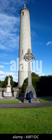 Tour Ronde cimetière Glasnevin Dublin Ireland Banque D'Images