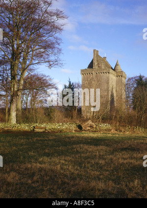 dh Scotarvit Tower House HILL OF TARVIT FIFE Scottish 17ème siècle Tower House scottish Banque D'Images