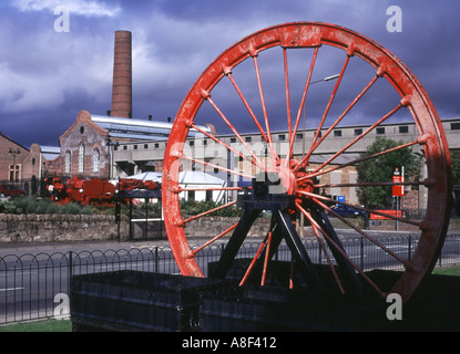 dh Scottish Mining Museum NEWTONGRANGE LOTHIAN Colliery buildings charbon scotland historique mine de l'histoire de la roue à tête plate de la mine Banque D'Images