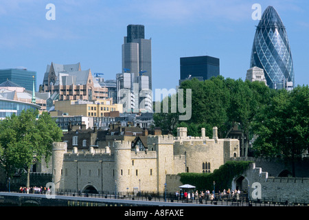 U K la Grande-Bretagne Angleterre Londres Ville la tour Banque D'Images