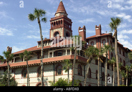 Flagler College dans l'ancien hôtel Ponce de Leon à Saint Augustine en Floride. Photographie numérique Banque D'Images