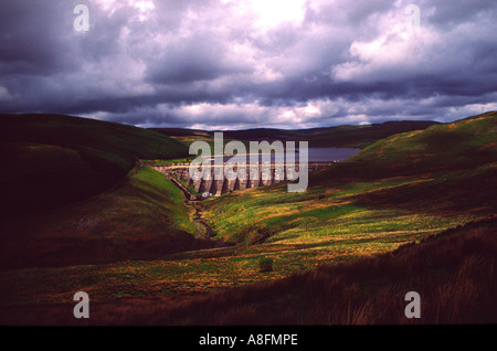 Barrage de nant-y-Moch Banque D'Images