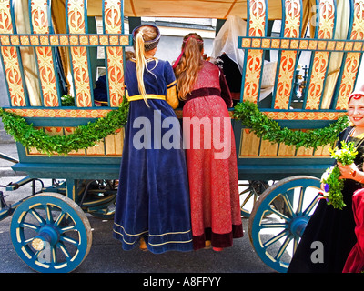 Landshuter Hochzeit festival à Landshut Allemagne Bavière festival du Mariage Banque D'Images